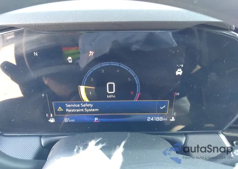 2025 Chevrolet Trailblazer Fwd Lt from USA, damaged, VIN KL79MPSL7SB150736